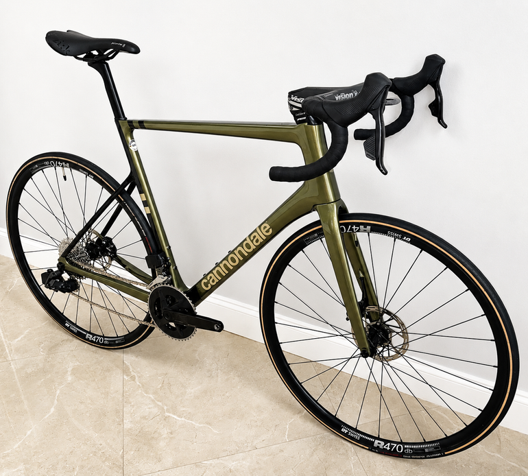 Used Cannondale SuperSix EVO Carbon Disc Rival AXS 2023 2023 Road & Gravel, Green — image 4 of 25