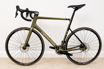 Used Cannondale SuperSix EVO Carbon Disc Rival AXS 2023 2023 Road & Gravel, Green — image 3 of 25