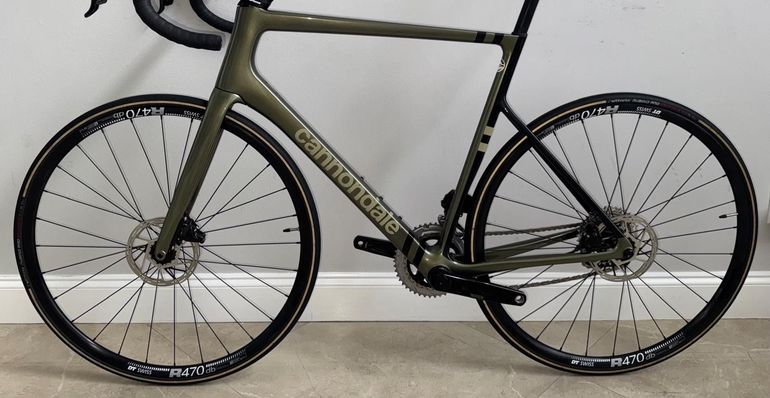 Used Cannondale SuperSix EVO Carbon Disc Rival AXS 2023 2023 Road & Gravel, Green — image 21 of 25