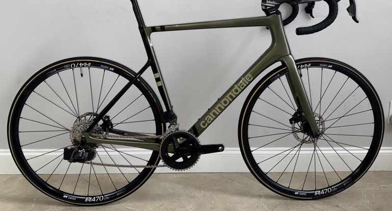 Used Cannondale SuperSix EVO Carbon Disc Rival AXS 2023 2023 Road & Gravel, Green — image 9 of 25