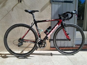 Gebrauchtes Bianchi Sempre Pro Sram Red 2013 2013 Road & Gravel, Schwarz — Bild 2 von 3