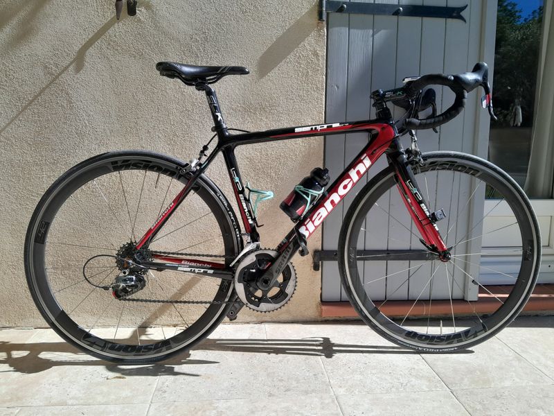 Gebrauchtes Bianchi Sempre Pro Sram Red 2013 2013 Road & Gravel, Schwarz — Bild 2 von 3