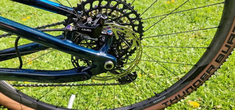Used CUBE Ams SRAM XX1 Eagle AXS 2025 Mountainbike, Blue, 29 — image 7 of 9