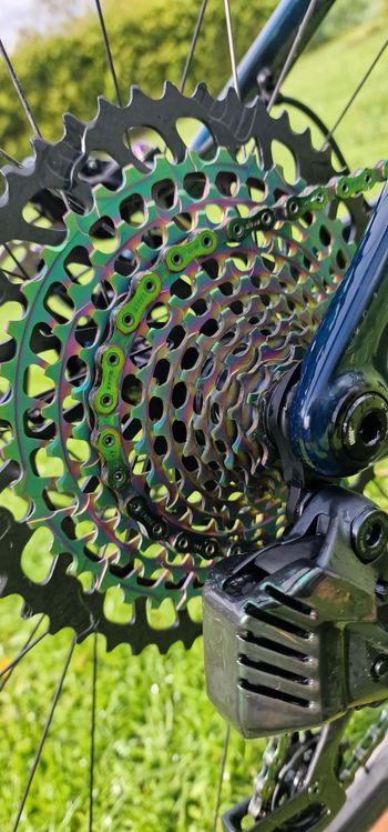 Used CUBE Ams SRAM XX1 Eagle AXS 2025 Mountainbike, Blue, 29 — image 6 of 9