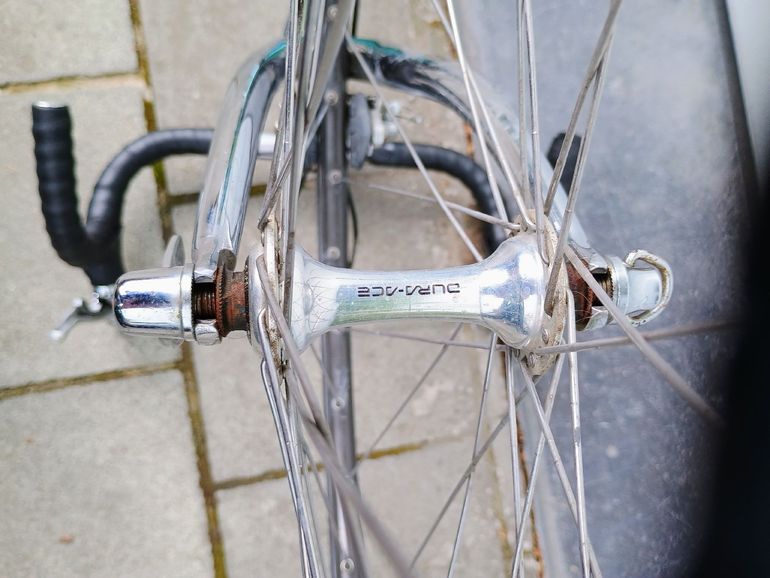 Used Bianchi Bianchi Custom Shimano Dura Ace 1995 Road & Gravel, Green — image 16 of 18