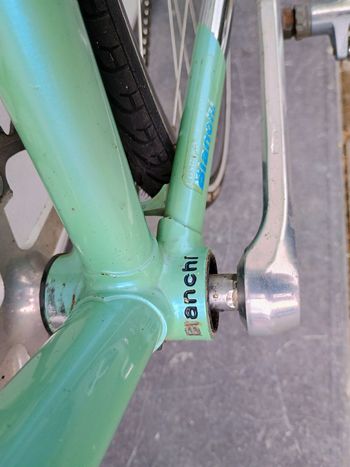 Used Bianchi Bianchi Custom Shimano Dura Ace 1995 Road & Gravel, Green — image 11 of 18