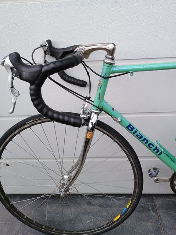 Used Bianchi Bianchi Custom Shimano Dura Ace 1995 Road & Gravel, Green — image 12 of 18