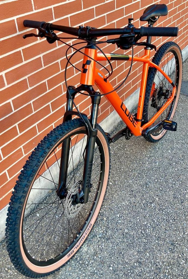 Used CUBE Attention Tg L, XL New 2023 Mountainbike, Orange — image 4 of 10
