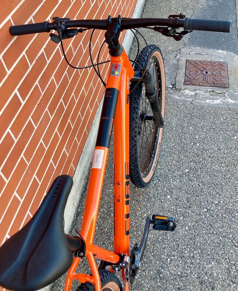 Used CUBE Attention Tg L, XL New 2023 Mountainbike, Orange — image 9 of 10