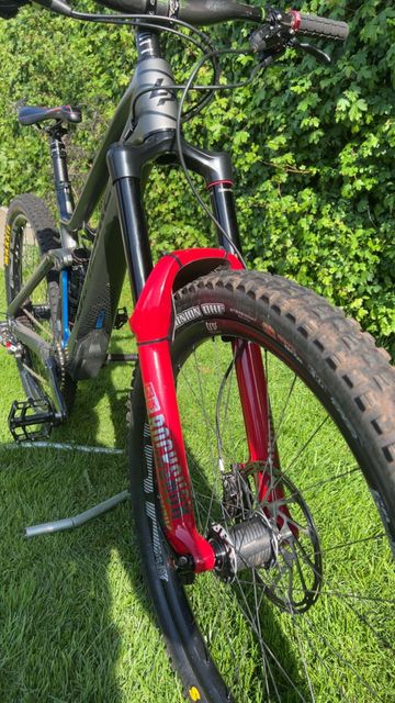 Used Lapierre Zesty SRAM X0 2020 Mountainbike, Light Gray — image 2 of 9
