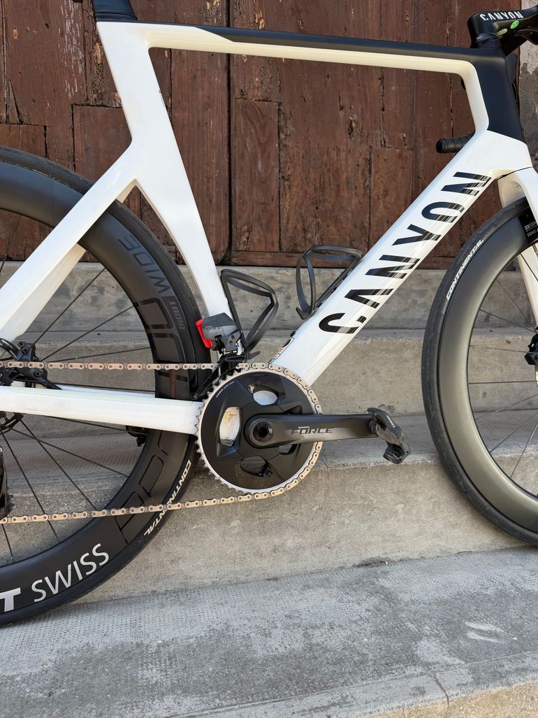 Used Canyon Aeroad CF SLX 8 Disc AXS 2022 2022 Road & Gravel, White — image 5 of 21