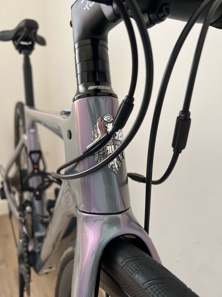 Used Bianchi Aria e-Road 105 2023 2023 Road & Gravel, Blue — image 10 of 12