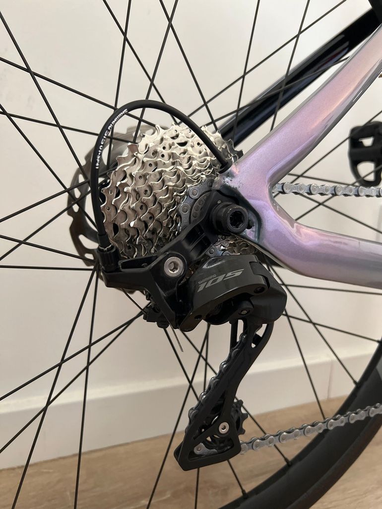 Used Bianchi Aria e-Road 105 2023 2023 Road & Gravel, Blue — image 4 of 12