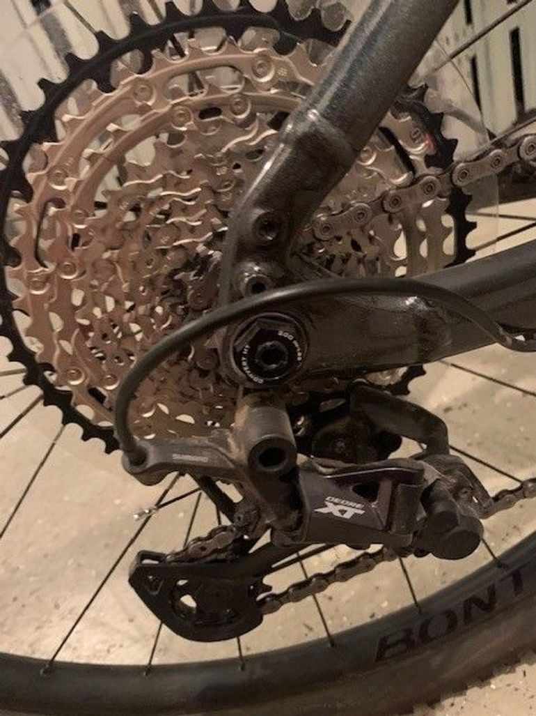 Used Trek Powerfly 7 2022 2022 Mountainbike, Light Gray, 27.5, 29 — image 6 of 11