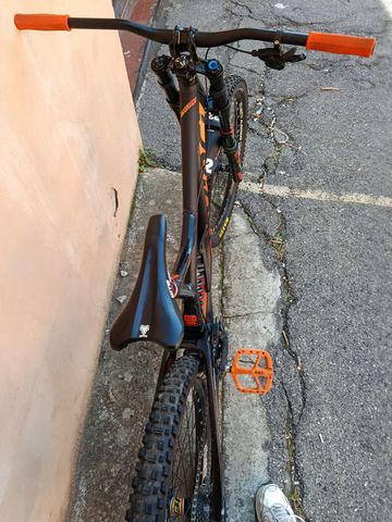 Gebrauchtes Devinci Wilson Carbon XP 2018 2018 Mountainbike, Orange — Bild 4 von 7