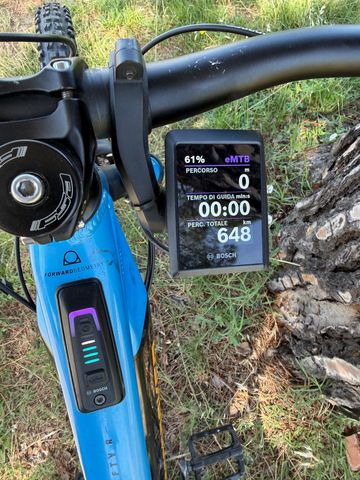 Mondraker Crafty Shimano Deore XT 2023 Mountainbike usato, Blu — immagine 8 di 9