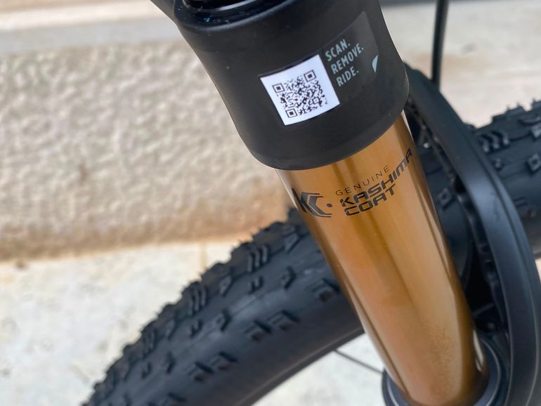 Used Scott Spark RC Expert 2027 2027 Mountainbike, Light Gray — image 4 of 8