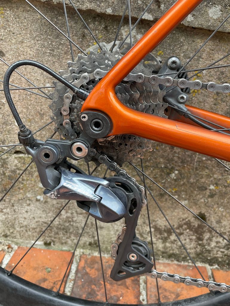 Used Giant Tcr Shimano Ultegra 2023 Road & Gravel, Orange — image 4 of 4