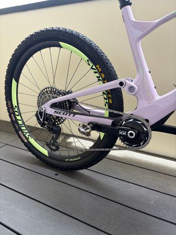 Used Scott Spark SRAM XX SL Eagle AXS (T-Type) 2026 Mountainbike, Green — image 3 of 4