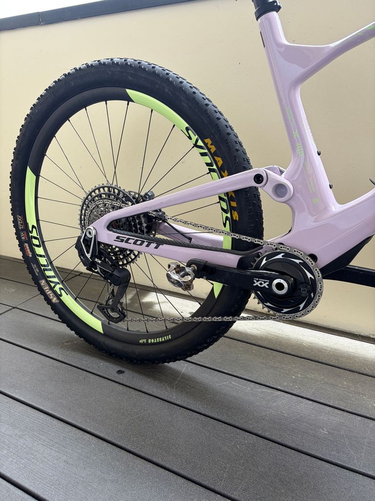 Used Scott Spark SRAM XX SL Eagle AXS (T-Type) 2026 Mountainbike, Green — image 3 of 4