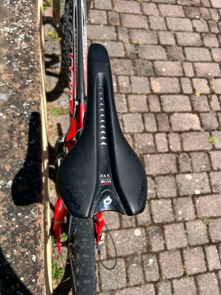 Used saccarelli Saccarelli Custom Shimano Deore XT 2003 Mountainbike, Red, 26 — image 4 of 11