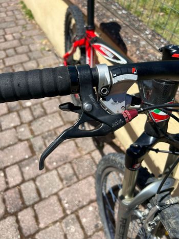 Used saccarelli Saccarelli Custom Shimano Deore XT 2003 Mountainbike, Red, 26 — image 7 of 11