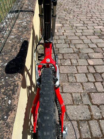 Used saccarelli Saccarelli Custom Shimano Deore XT 2003 Mountainbike, Red, 26 — image 3 of 11