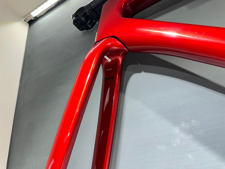 Used Cannondale Super Six Evo HM Frameset 2023 Road & Gravel, Red — image 7 of 9