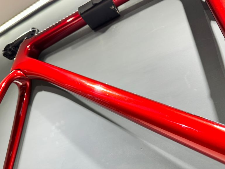 Used Cannondale Super Six Evo HM Frameset 2023 Road & Gravel, Red — image 8 of 9