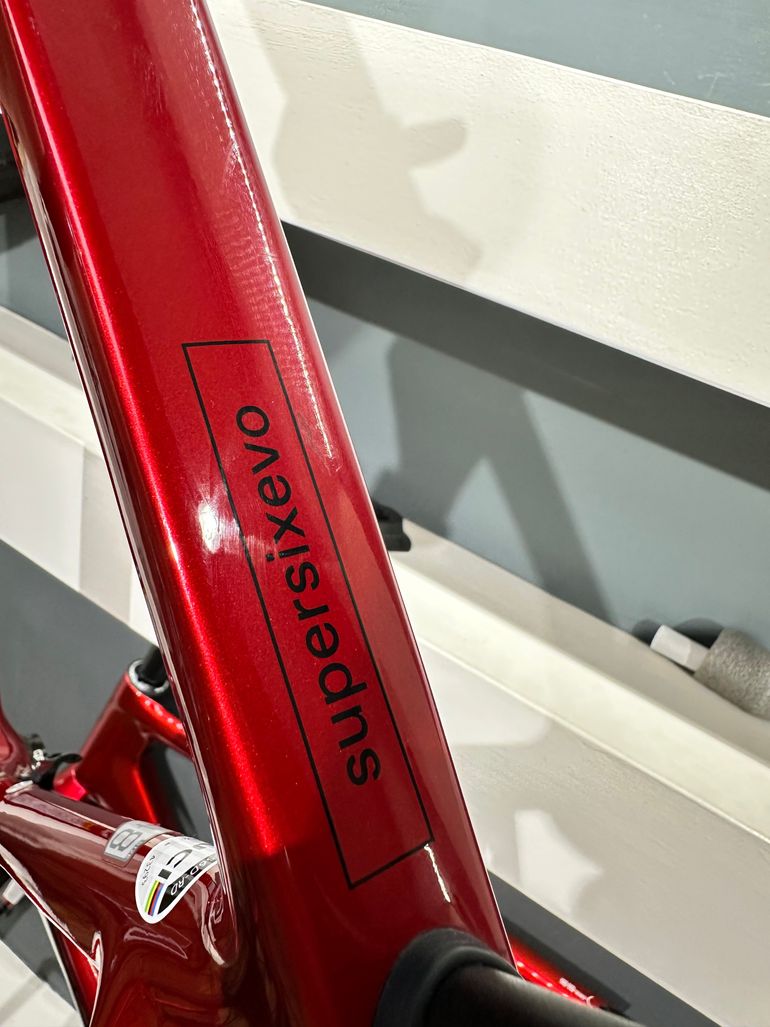 Used Cannondale Super Six Evo HM Frameset 2023 Road & Gravel, Red — image 9 of 9