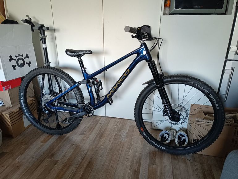 Used Norco Fluid FS A2 2023 2023 Mountainbike, Blue — image 1 of 4