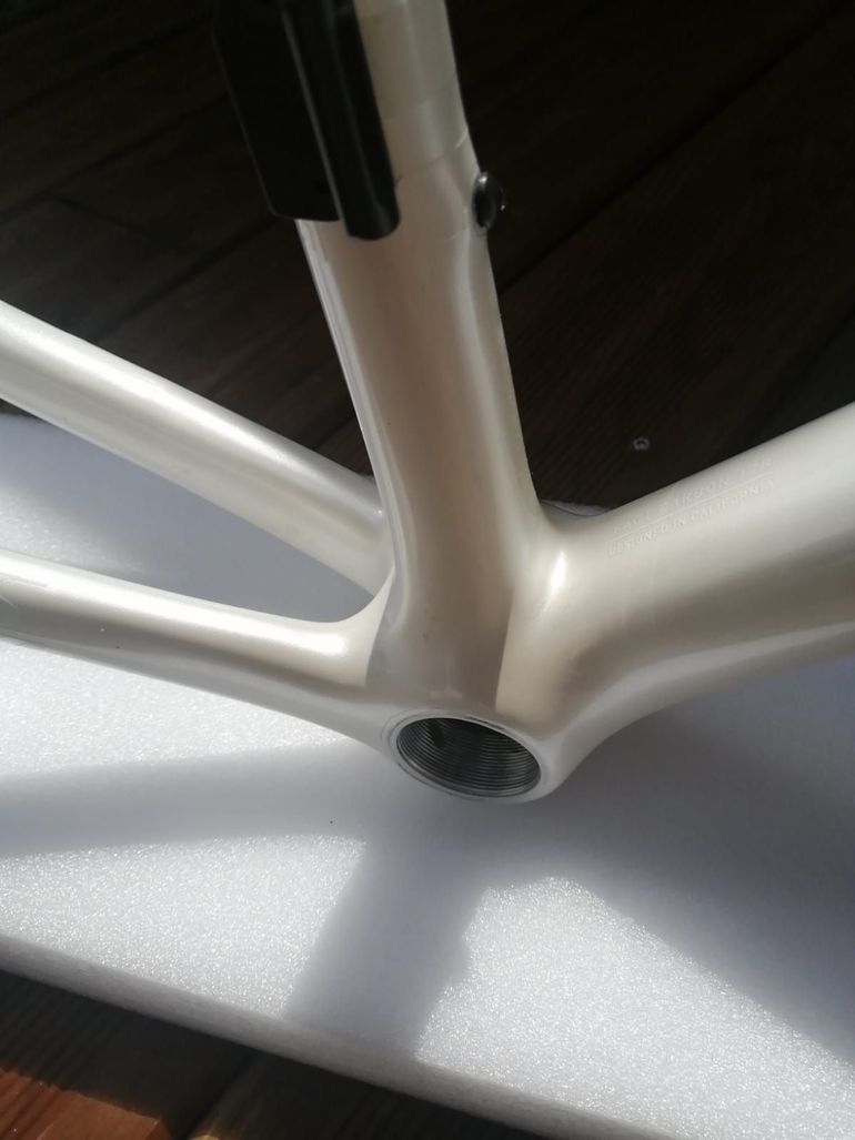 Used Specialized Specialized Custom Frameset 2025 Road & Gravel, White — image 6 of 6