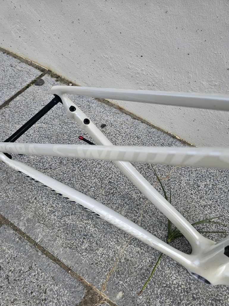 Used Specialized Specialized Custom Frameset 2025 Road & Gravel, White — image 4 of 6