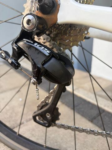 Used Cervélo Custom Shimano 105 2015 Road & Gravel, White — image 8 of 9
