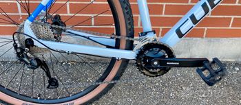 Used CUBE Aim SLX Tg XXL New 2023 Mountainbike, White — image 2 of 10