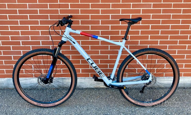 Used CUBE Aim SLX Tg XXL New 2023 Mountainbike, White — image 3 of 10