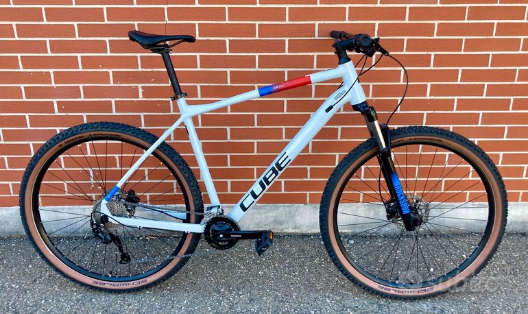 Used CUBE Aim SLX Tg XXL New 2023 Mountainbike, White — image 1 of 10