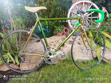 Used SCAPIN Custom Campagnolo Record 1990 Road & Gravel, Green — image 2 of 8