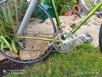 Used SCAPIN Custom Campagnolo Record 1990 Road & Gravel, Green — image 8 of 8