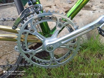 Used SCAPIN Custom Campagnolo Record 1990 Road & Gravel, Green — image 4 of 8