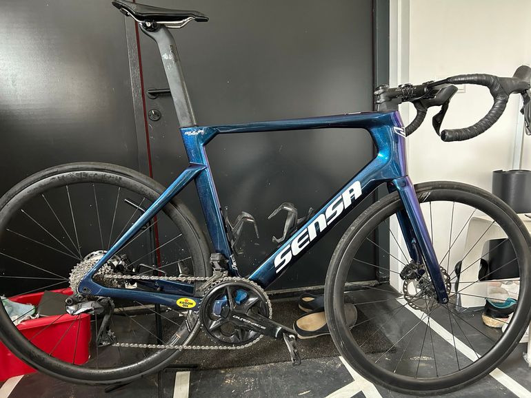 Used Sensa Giulia Supremo Black Deal Ultegra Di2 2025 2025 Road & Gravel, Blue — image 1 of 10