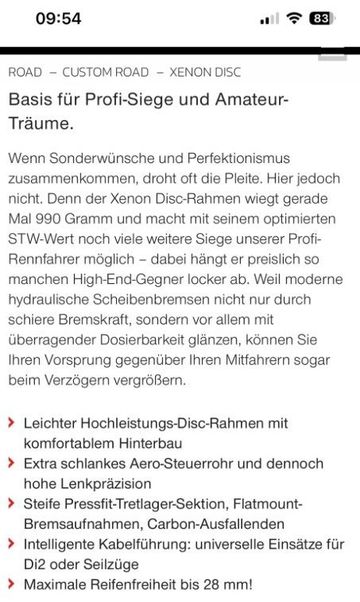 Gebrauchtes Stevens Xenon Disc 2021 Road & Gravel, Blau — Bild 13 von 15