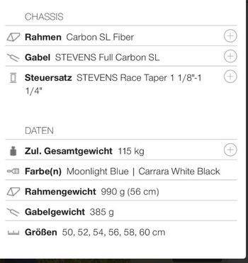 Used Stevens Xenon Disc 2021 Road & Gravel, Blue — image 14 of 15