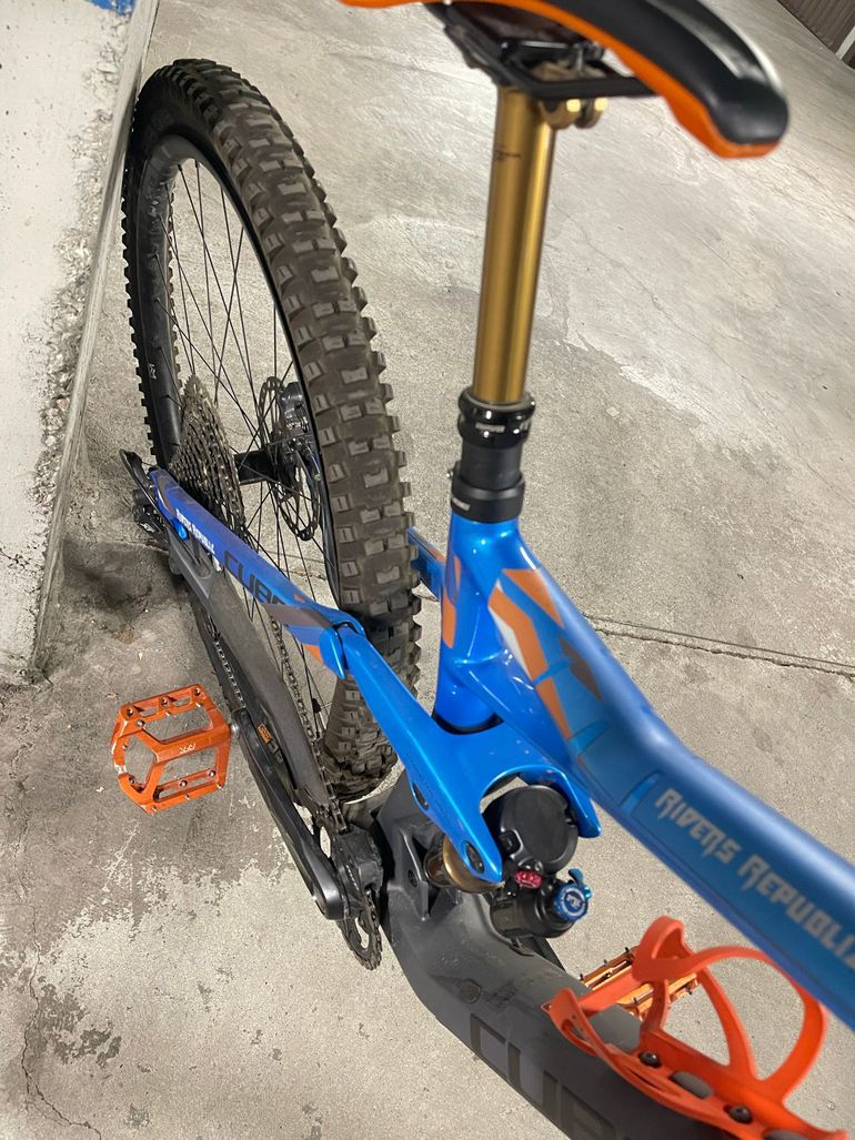 Used CUBE STEREO 150 C:62, SL 29 2023 2023 Mountainbike, Blue, 29 — image 2 of 6