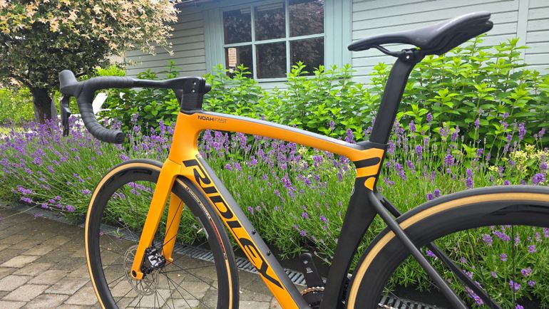 Used Ridley Noah Fast Disc - Shimano Ultegra DI2 2x12sp 2023 2023 Road & Gravel, Orange — image 15 of 17