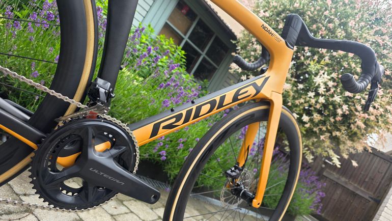 Used Ridley Noah Fast Disc - Shimano Ultegra DI2 2x12sp 2023 2023 Road & Gravel, Orange — image 4 of 17