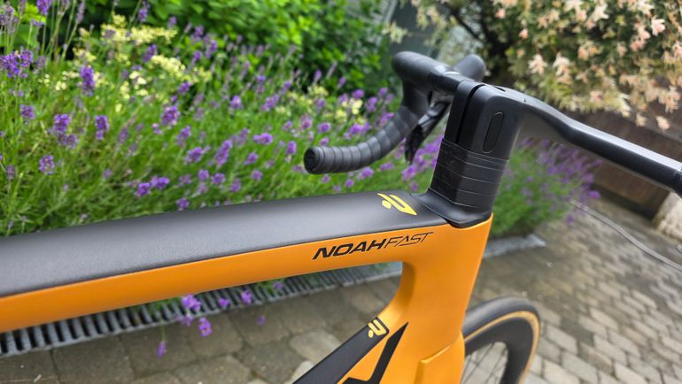 Used Ridley Noah Fast Disc - Shimano Ultegra DI2 2x12sp 2023 2023 Road & Gravel, Orange — image 9 of 17