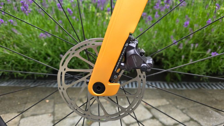 Used Ridley Noah Fast Disc - Shimano Ultegra DI2 2x12sp 2023 2023 Road & Gravel, Orange — image 14 of 17