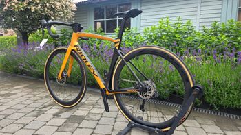 Used Ridley Noah Fast Disc - Shimano Ultegra DI2 2x12sp 2023 2023 Road & Gravel, Orange — image 17 of 17