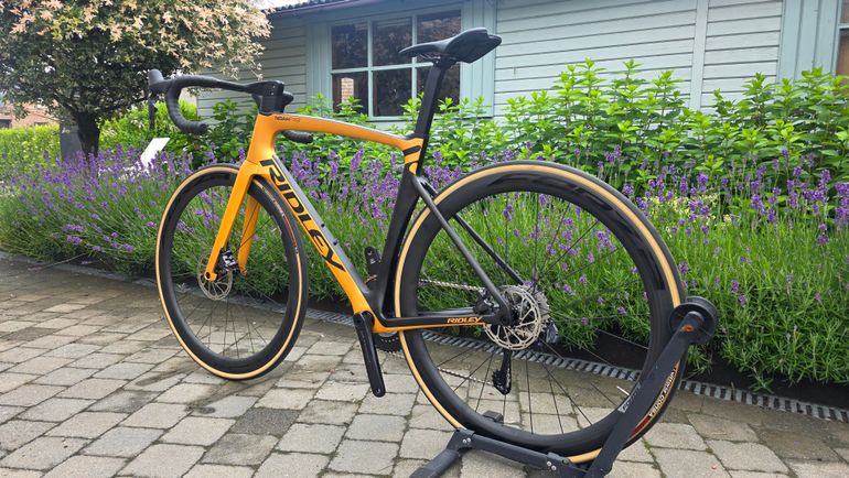 Used Ridley Noah Fast Disc - Shimano Ultegra DI2 2x12sp 2023 2023 Road & Gravel, Orange — image 17 of 17